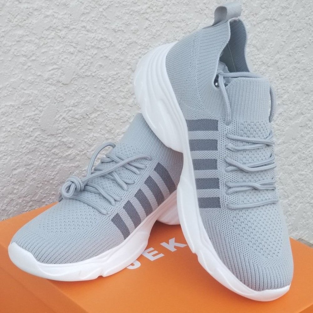 JEKO Grey Women Shoes Size 8